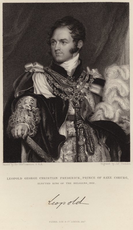 Portrait du roi Léopold I - Thomas Lawrence
