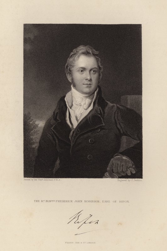 Le Très Honorable Frederick John Robinson - Thomas Lawrence