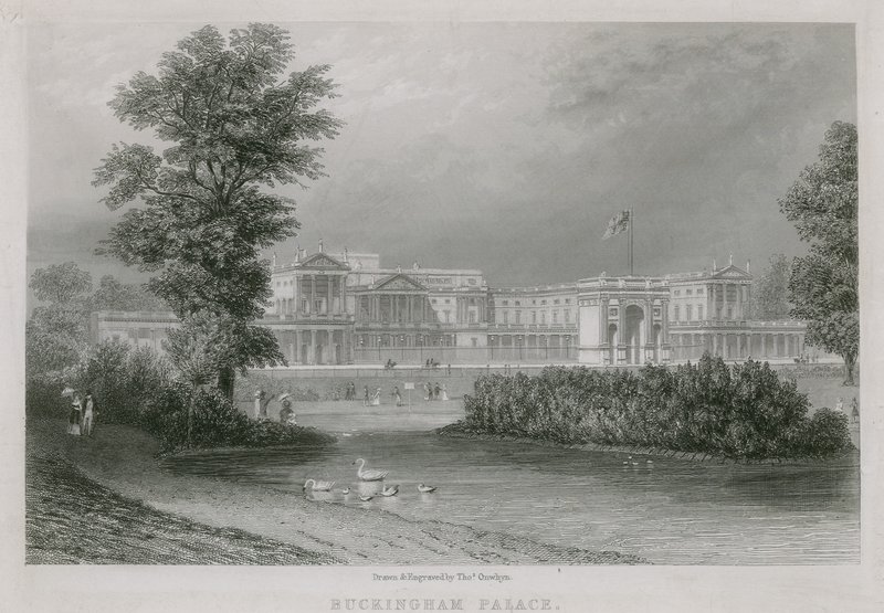 Palais de Buckingham - Thomas Onwhyn