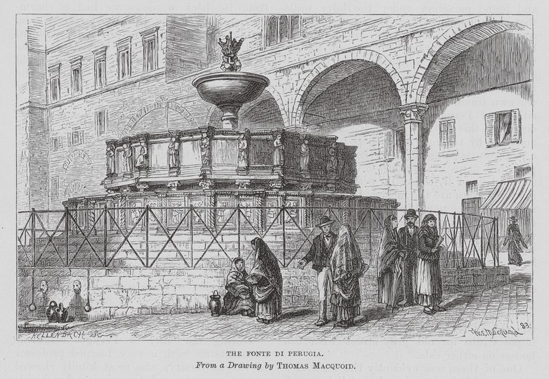 La Fonte Di Perugia - Thomas Robert Macquoid
