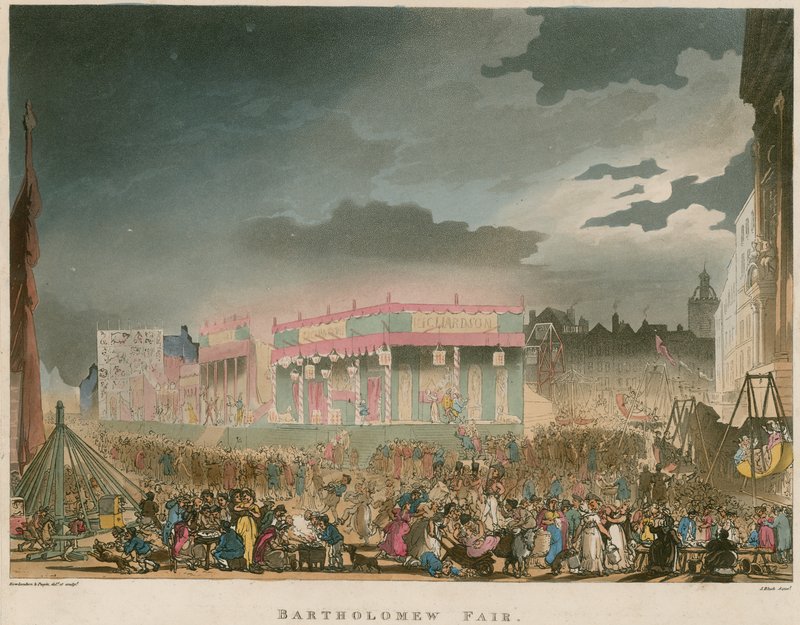 Foire de Bartholomew - Thomas Rowlandson