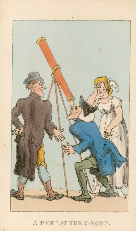 Regard sur la comète - Thomas Rowlandson