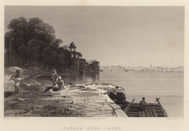 Jahara Baug, Agra (gravure) - Thomas Shotter Boys