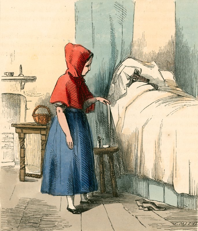 Au chevet de sa grand-mère - Thomas Webster
