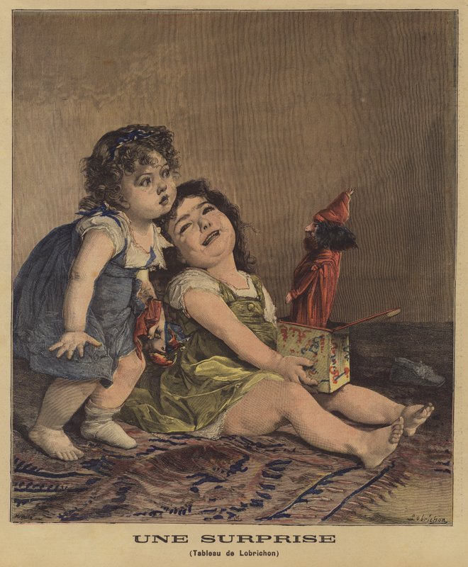 Une surprise - Timoleon Marie Lobrichon
