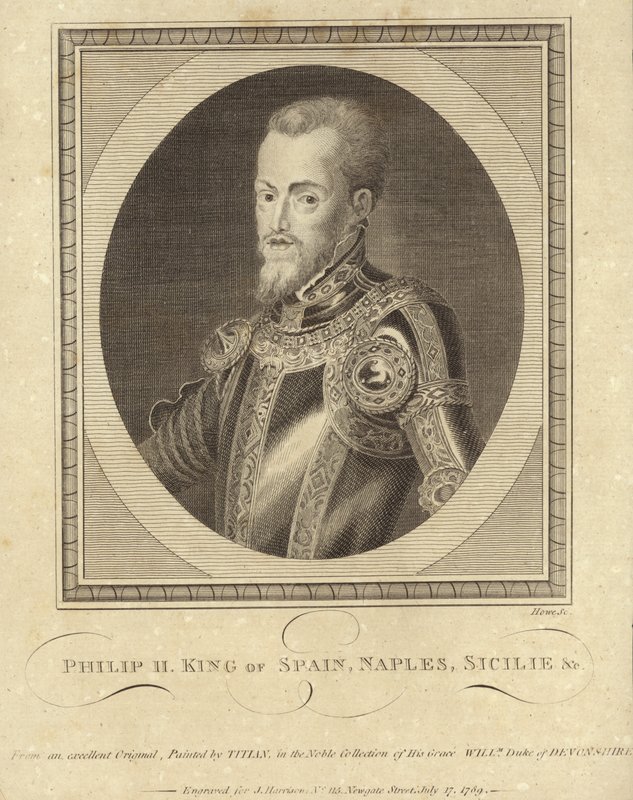 Le roi Philippe II d