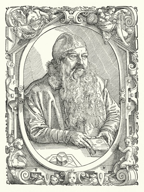Stephan Brechtl, mathématicien allemand du 16ème siècle - Tobias Stimmer