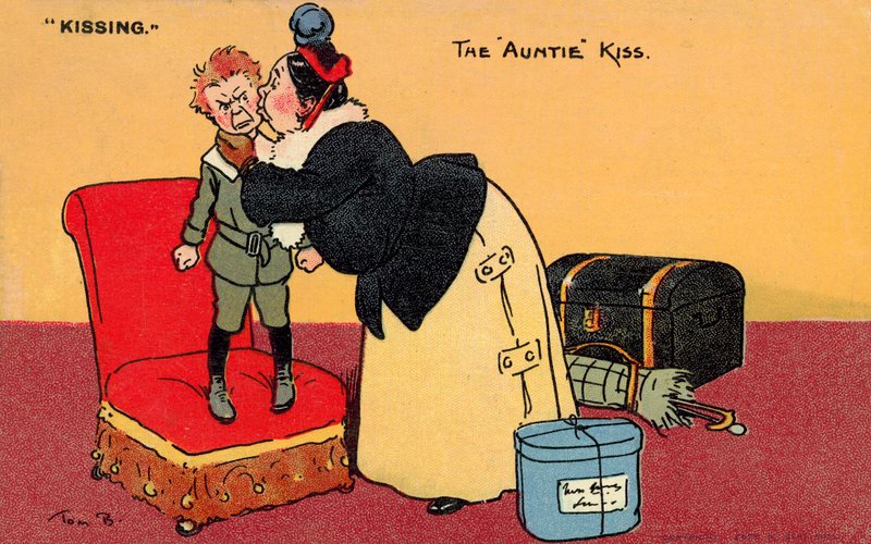 Le baiser de la tante - Tom Browne