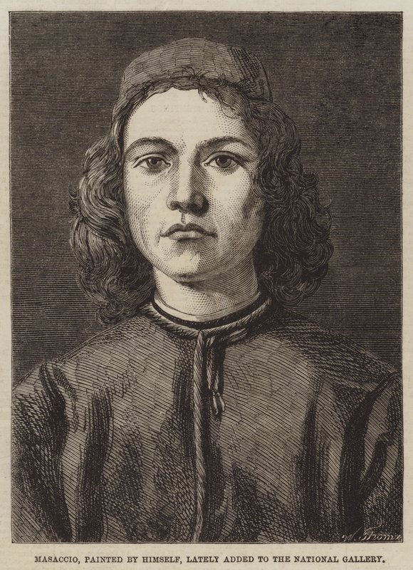 Masaccio, peint par lui-même, récemment ajouté à la National Gallery - Tommaso Masaccio