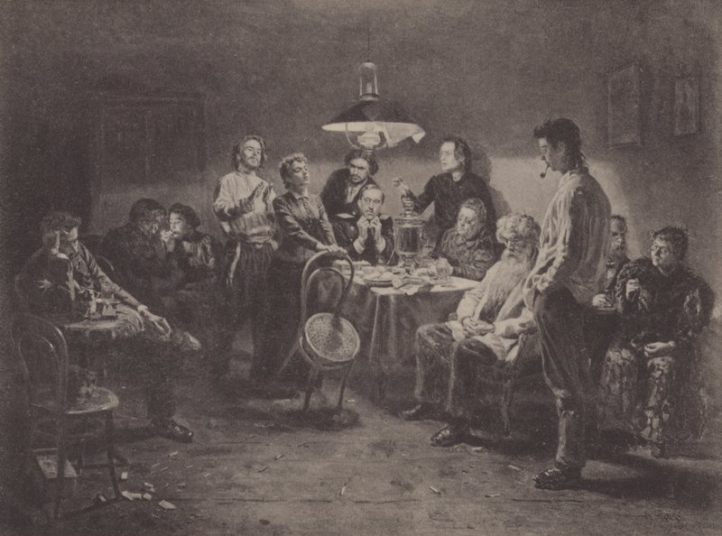 Compagnie du Soir - Vladimir Egorovic Makovsky