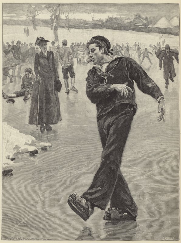 Manœuvres navales - W. Hatherell
