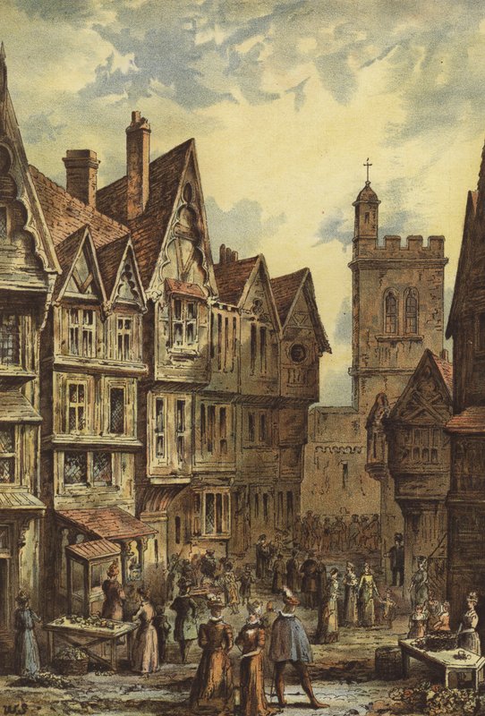 Bucklesbury, Cheapside - Waldo Sargeant