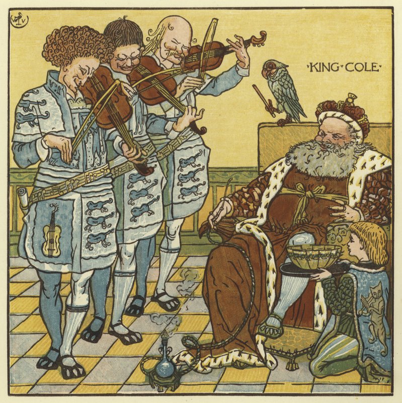 Le Roi Cole - Walter Crane