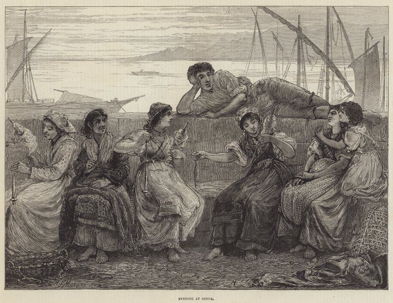 Soirée à Gênes - Walter Jenks Morgan