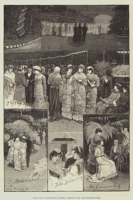 Fête nocturne aux jardins botaniques, Regent
