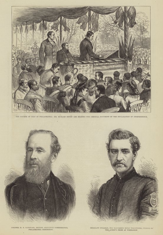 Le 4 juillet à Philadelphie - Walter Paget