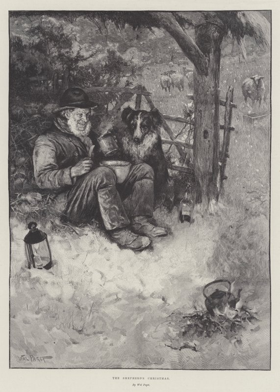 Le Noël du Berger - Walter Paget