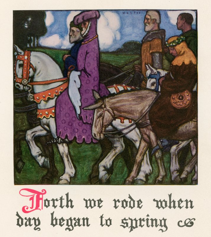 Chaucer : Les Contes de Canterbury - Walter Appleton Clark