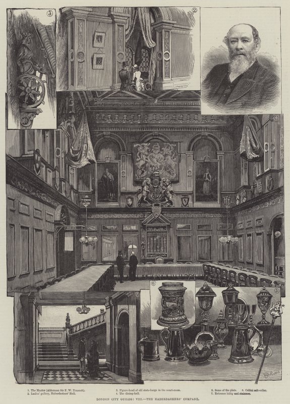 Guildes de la ville de Londres, la compagnie des merceries - Walter Bothams