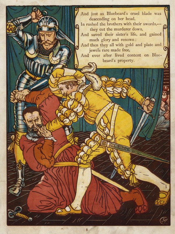 Barbe Bleue - Walter Crane