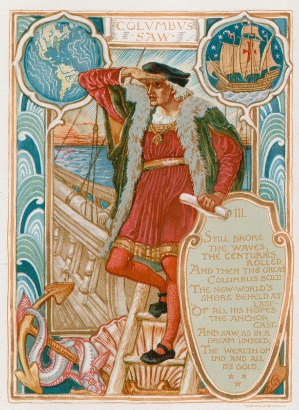 Colomb a vu - Walter Crane