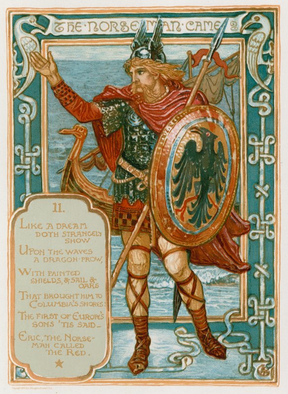 Le Norseman est venu - Walter Crane