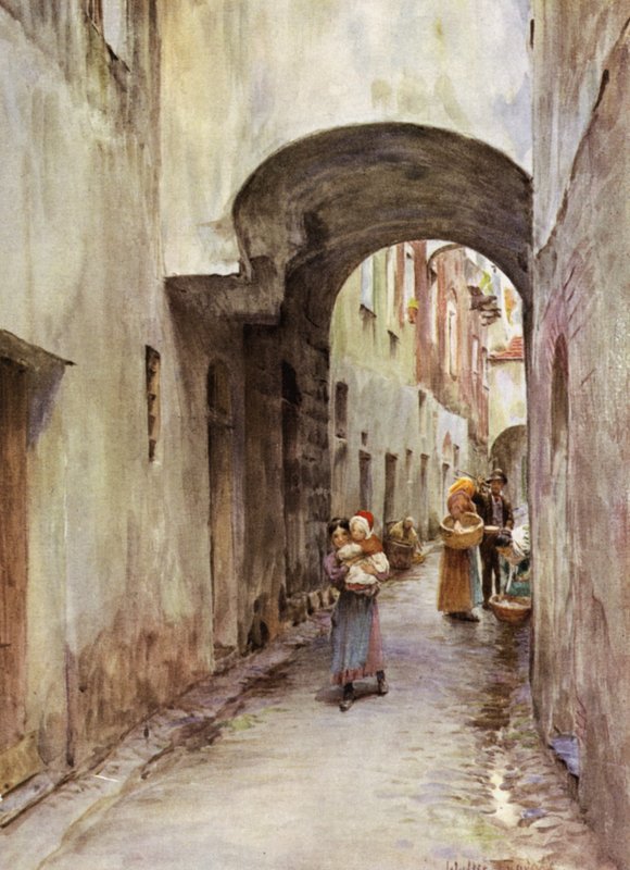 Ruelle, Noli, Italie - Walter Frederick Roofe Tyndale