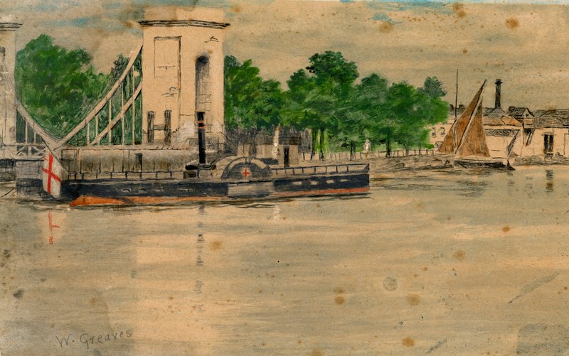 Cadogan Pier Chelsea - Walter Greaves