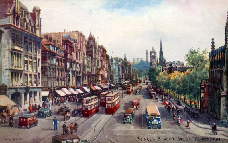 Rue des Princes, Ouest, Édimbourg - Walter Henry Sweet