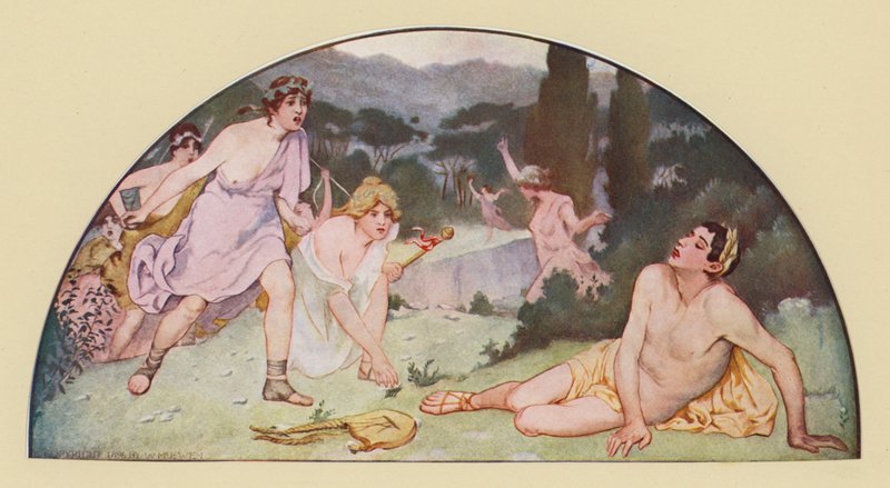Orphée tué par les Bacchantes - Walter MacEwen
