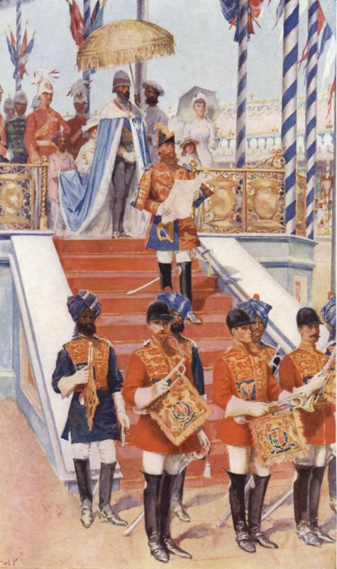 La reine Victoria proclamée impératrice des Indes - Walter Paget