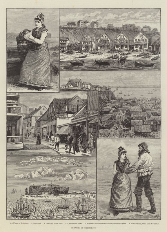 Croquis à Heligoland - Walter Paget