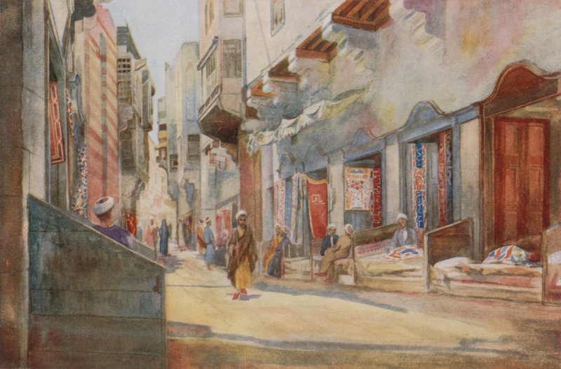 Le Bazar des Fabricants de Tentes, Le Caire - Walter Spencer Stanhope Tyrwhitt