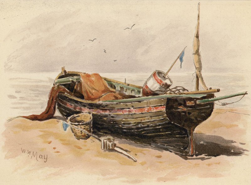 Chaloupe de pêche française - Walter William May