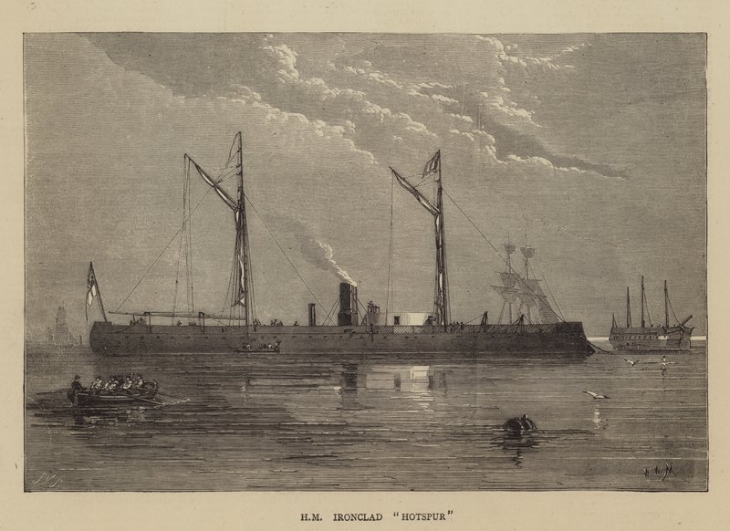HM Ironclad Hotspur - Walter William May