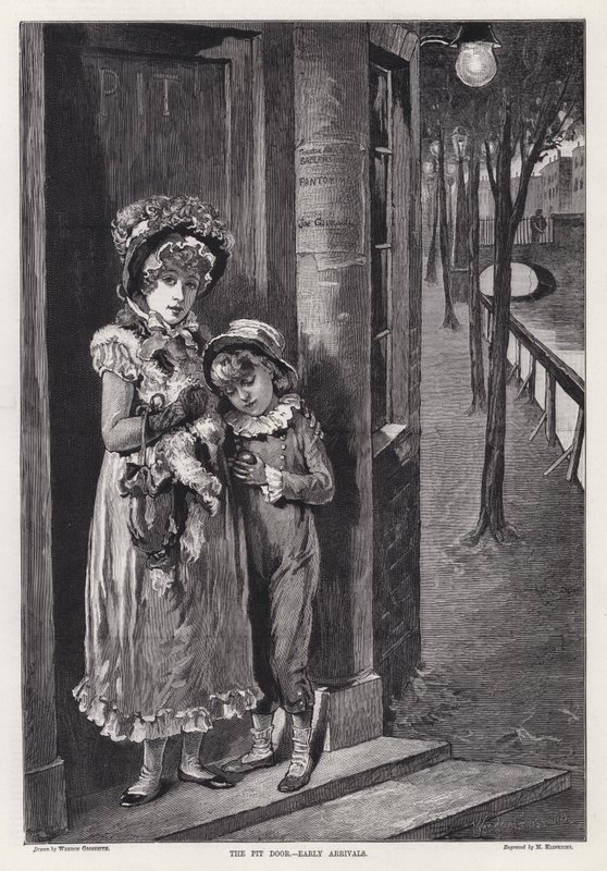 La Porte de la Fosse, Arrivées Précoces (gravure) - Weedon Grossmith