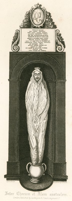 Dr John Donne - Wenceslaus Hollar