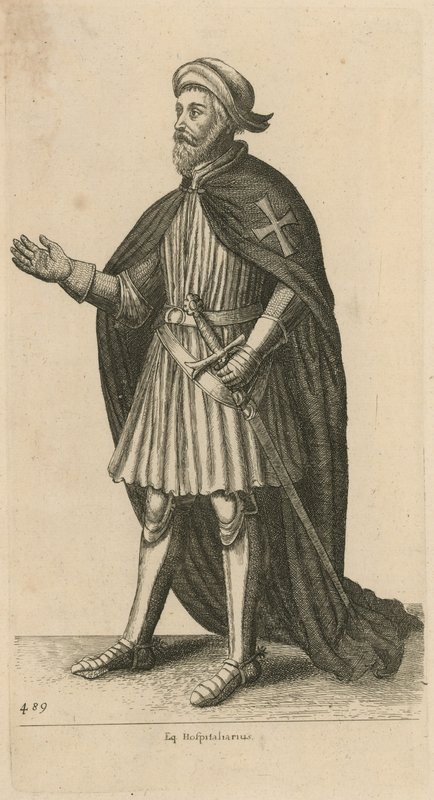 Eq Hospitaliarius - Wenceslaus Hollar
