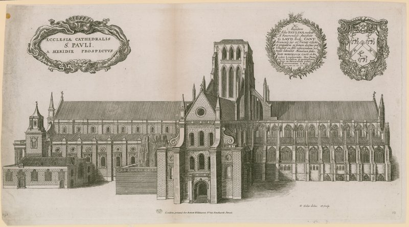 Cathédrale Saint-Paul, Londres - Wenceslaus Hollar
