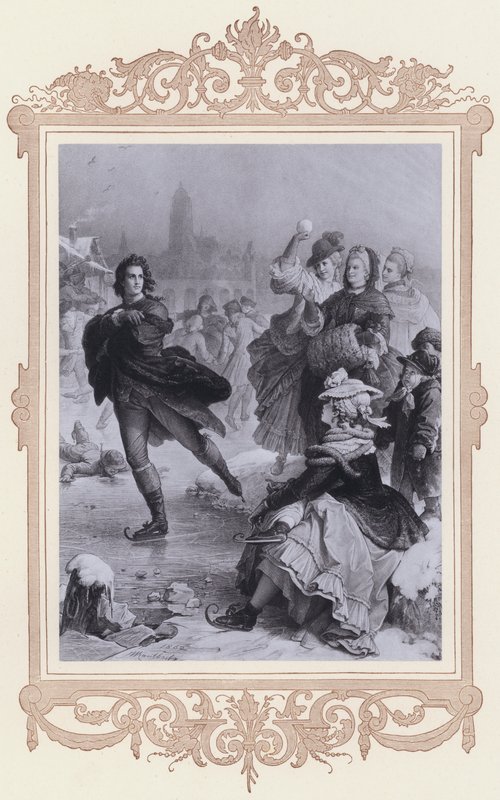 Goethe à Francfort - Wilhelm von (after) Kaulbach