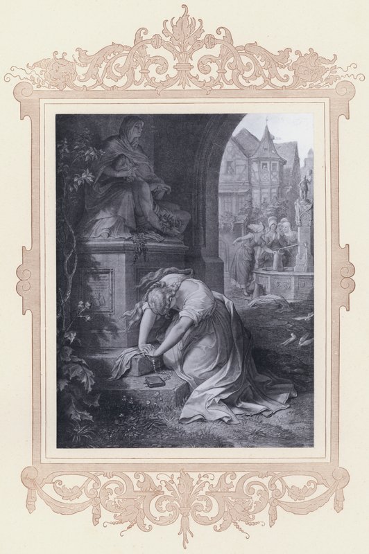 Gretchen, Mater Dolorosa - Wilhelm von (after) Kaulbach