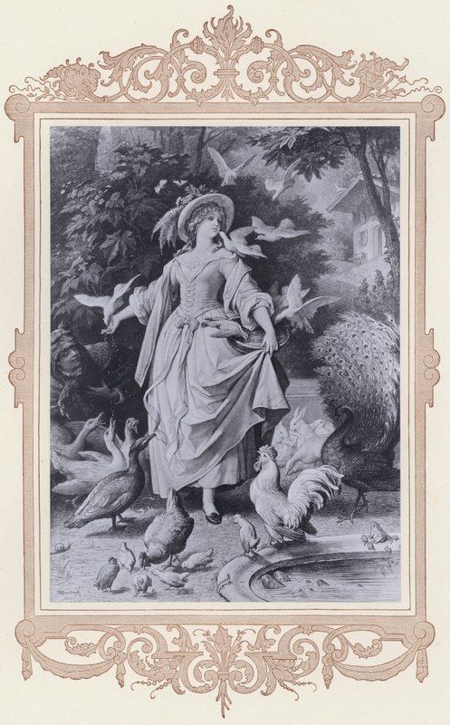 Lili, le parc de Lili - Wilhelm von (after) Kaulbach