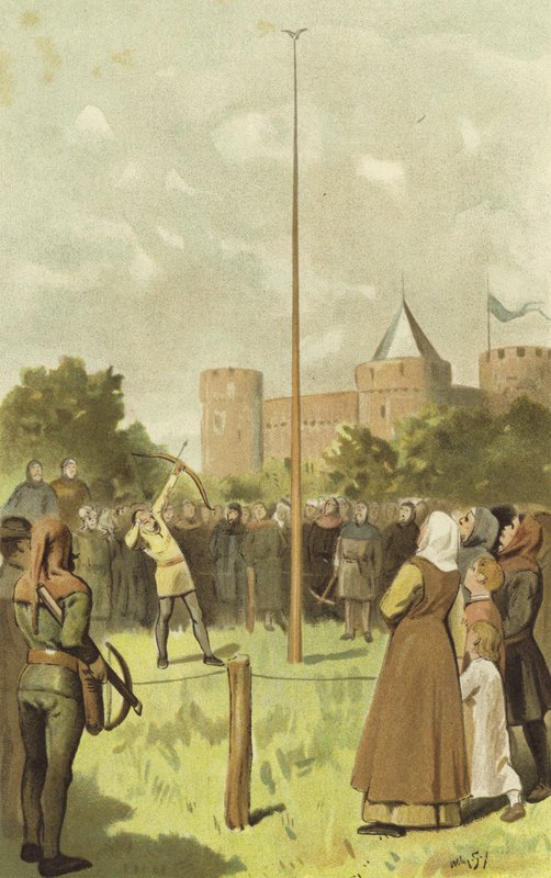 Tir aux oiseaux, Pays-Bas, 14ème siècle - Willem II Steelink
