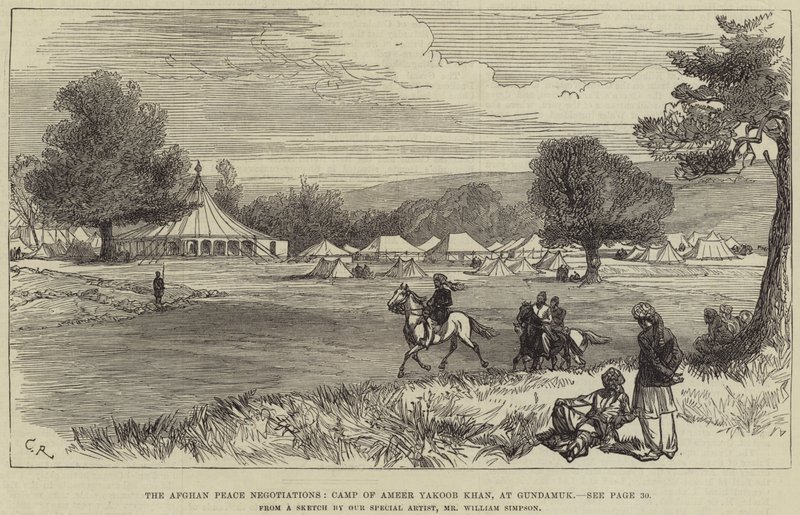 Les négociations de paix afghanes, camp de l