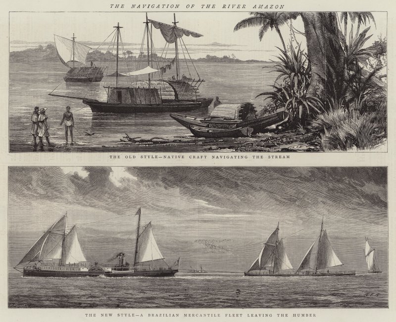La Navigation du fleuve Amazone - William Edward Atkins