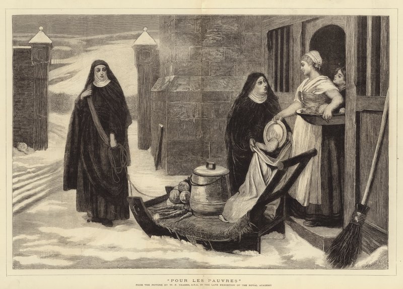 Pour les Pauvres - William Frederick Yeames