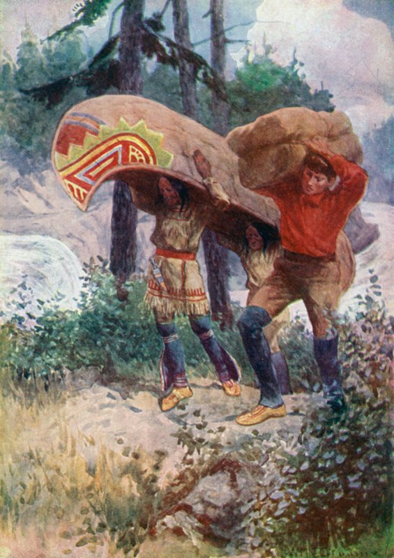 Le premier portage - William Henry Charles Groome