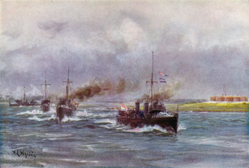 Les premiers destroyers "30 nœuds" - William Lionel Wyllie