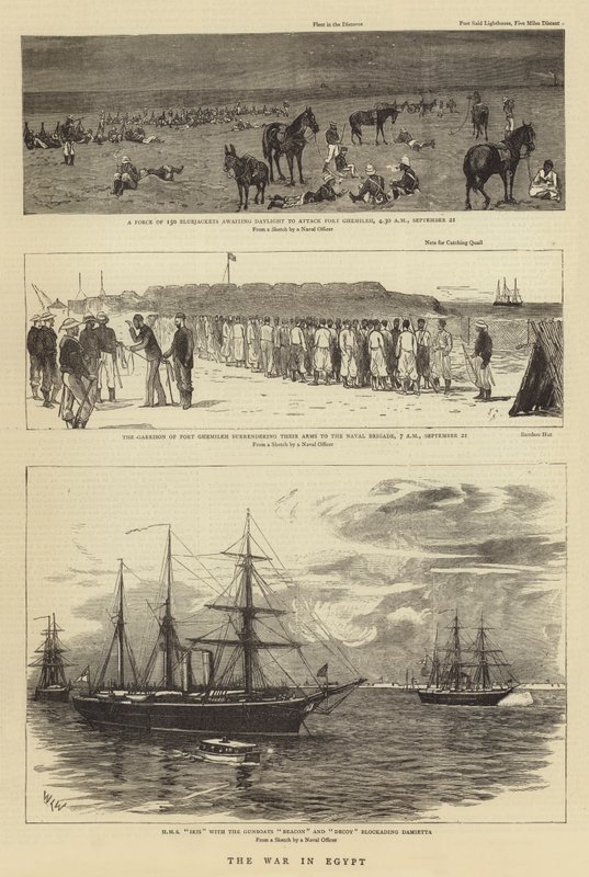 La Guerre en Égypte - William Lionel Wyllie