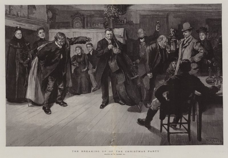 La dissolution de la fête de Noël - William Rainey